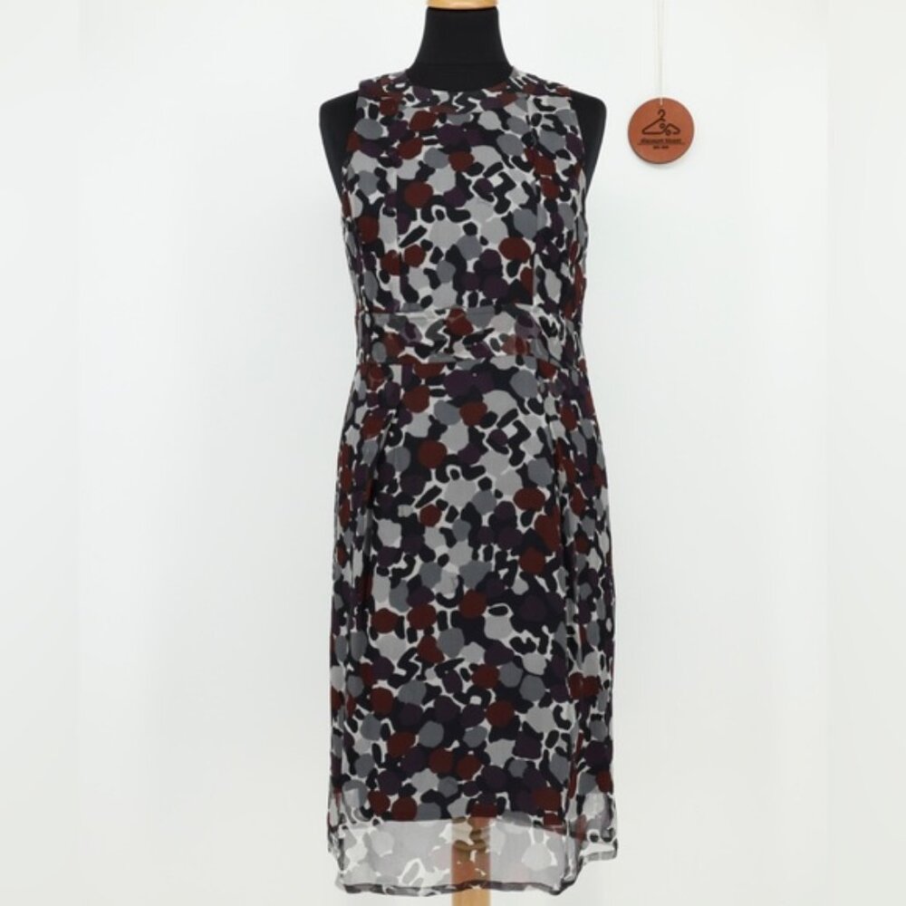 BURBERRY LONDON Silk Midi Length Dress‎